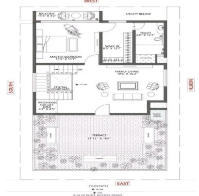 Large plot layout for 800+ Sq. Yds at Arvind Smartspaces Bavla