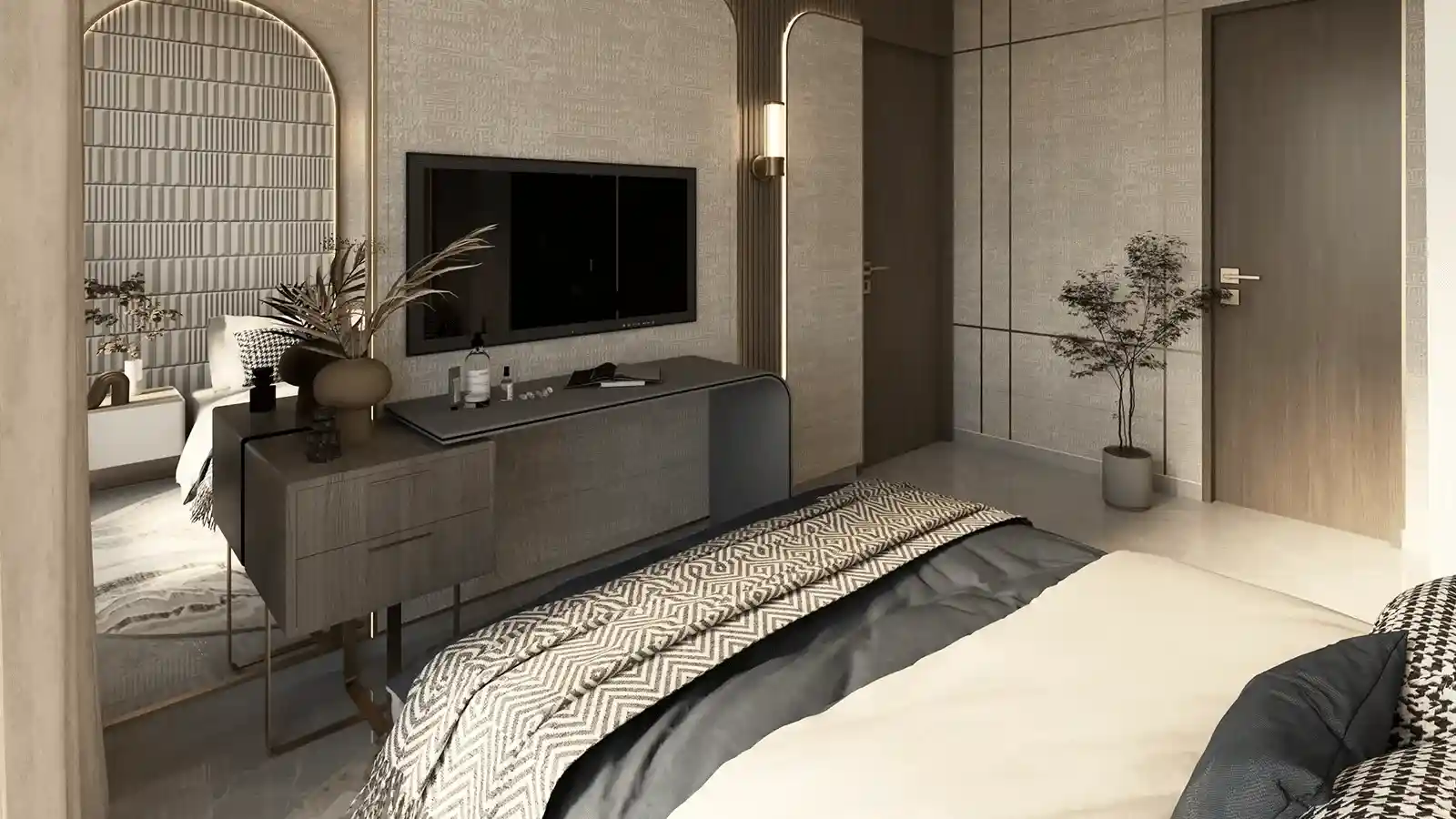Comfortable Bedroom at Arvind Forreste