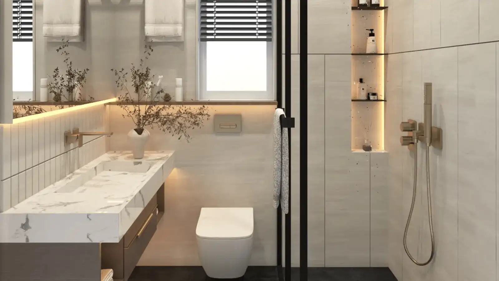 Luxurious Bathroom at Arvind Forreste