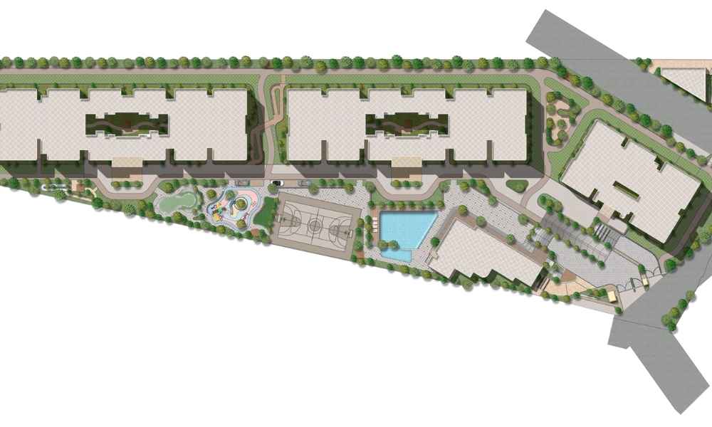 Arvind Smartspaces Ajwa Road  Master Plan