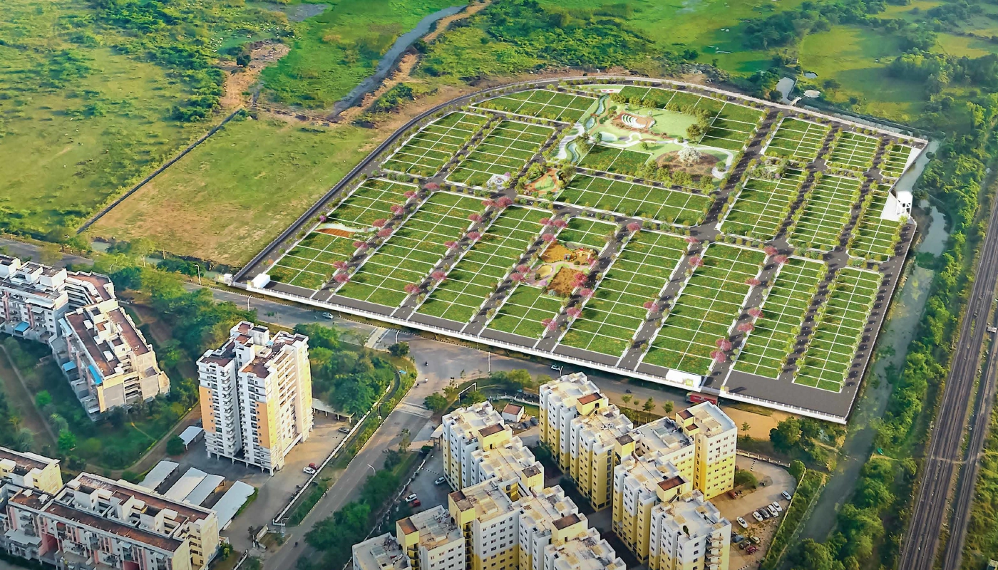 Arvind Plots Vadodara - Upcoming residential plots on Ajwa Road banner