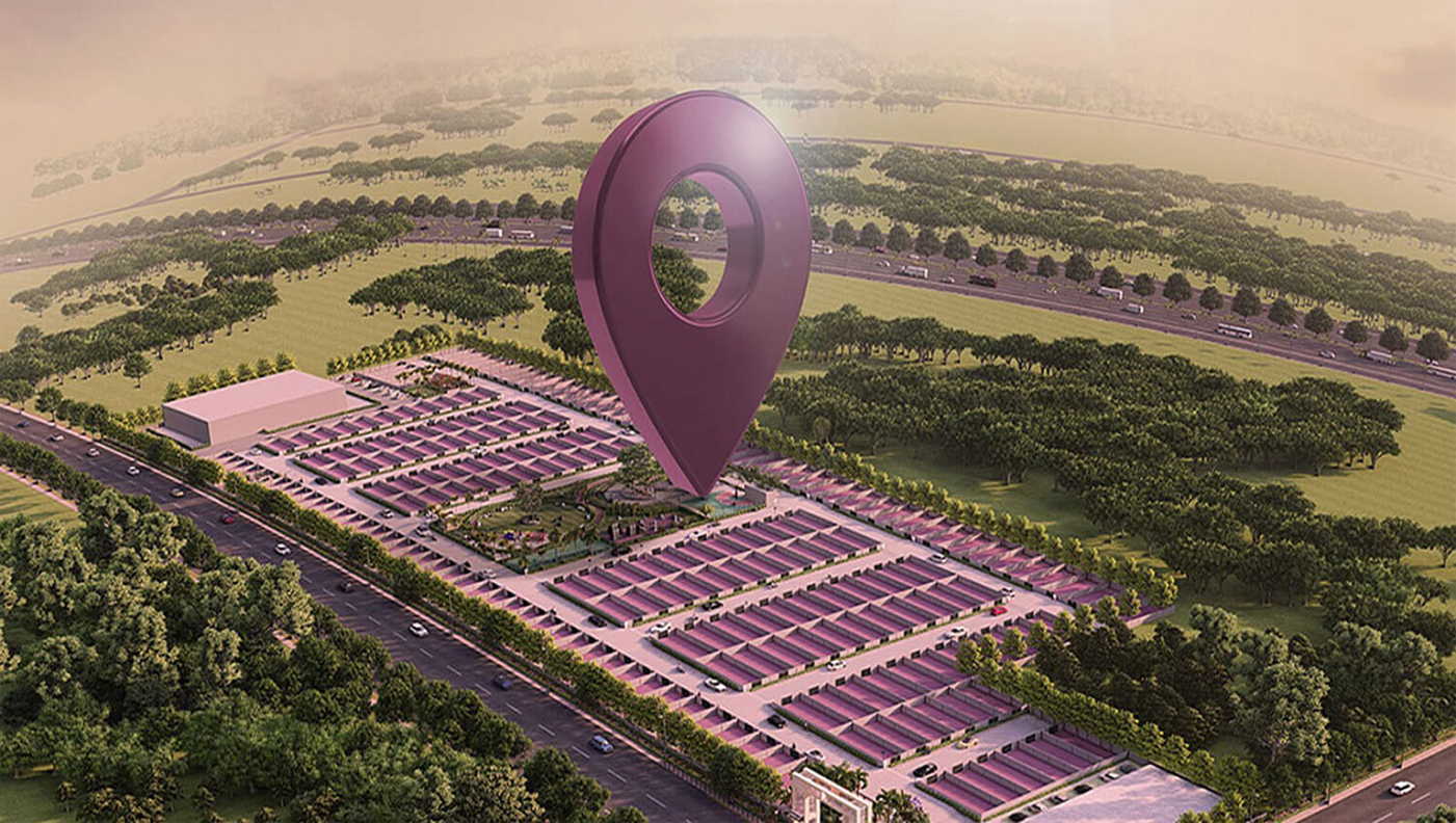 Arvind SmartSpaces upcoming plotted project image